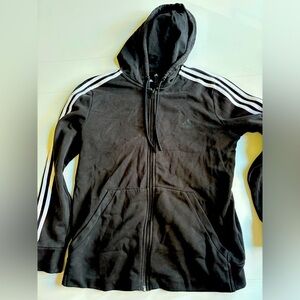 Adidas Black Hoodie Jacket